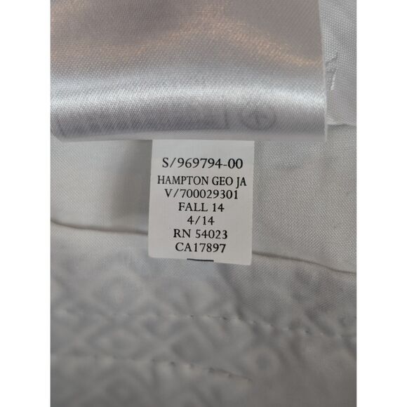 Banana Republic Pattern Hampton Pant Black & White Women's Size 4 - Picture 13 of 13